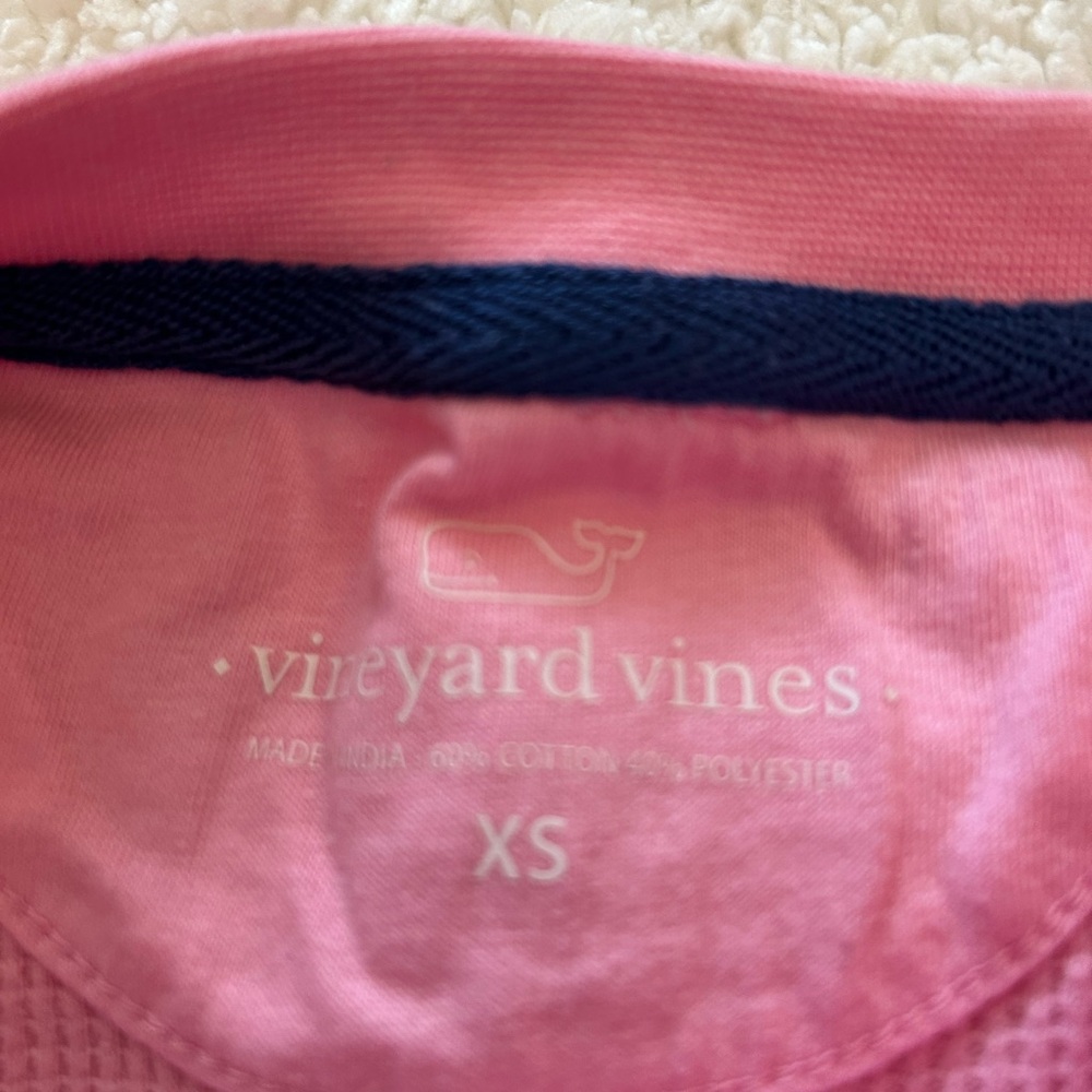 Vineyard Vines Women’s Long Sleeve Thermal Tee in Pink - Picture 4 of 9
